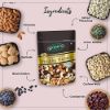 Picture of Happilo Premium International Healthy Nutmix 200g, Dried Almonds, Black Raisins, Cashewnuts, Cranberries, Green Raisins, Pistachio Kernels & Walnut Kernels