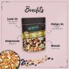 Picture of Happilo Premium International Healthy Nutmix 200g, Dried Almonds, Black Raisins, Cashewnuts, Cranberries, Green Raisins, Pistachio Kernels & Walnut Kernels