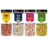 Picture of YUM YUM Premium Daily Needs Fresh and Healthy Dry Fruits Combo Pack 1Kg (Almonds 250g, Cashews 250g, Pistachios 250g & Kishmish Raisins 250g) Jar Each