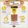 Picture of YUM YUM Premium Daily Needs Fresh and Healthy Dry Fruits Combo Pack 1Kg (Almonds 250g, Cashews 250g, Pistachios 250g & Kishmish Raisins 250g) Jar Each