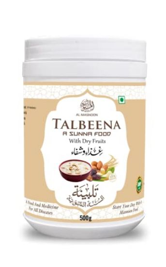 Picture of AL MASNOON Talbina with Dry Fruit 500g (pack of 1) / A sunnah & healthy diet porridge for all age group