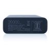Picture of MI Power Bank 3i 20000mAh Lithium Polymer 18W Fast Power Delivery Charging | Input- Type C | Micro USB| Triple Output | Sandstone Black