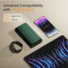 Picture of Ambrane 20000mAh Power Bank, 20W Fast Charging, Triple Output, Type C PD (Input & Output), Quick Charge, Li-Polymer, Multi-Layer Protection for iPhone, Smartphones & Other Devices (Stylo 20K, Green)