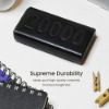 Picture of Ambrane 20000mAh Power Bank with 20W Fast Charging, Triple Output, Power Delivery, Type C Input, Made in India, Multi-Layer Protection, Li-Polymer + Type C Cable (Stylo-20k, Black)