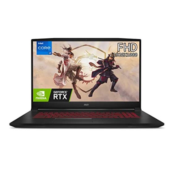 Picture of MSI Katana GF76, Intel 11th Gen. i7-11800H, 43CM FHD 144Hz Gaming Laptop (16GB/512GB NVMe SSD/Windows 11 Home/Nvidia RTX3050Ti 4GB GDDR6/Black/2.6Kg), 11UD-849IN