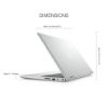 Picture of Dell Inspiron 5406 Intel i3-1115G4 11th Gen 14 inches(35cm) FHD 2 in 1 Laptop (4GB / 256 SSD/Integrated Graphics/Windows 10/MS Office 19/ Active Pen/Platinum Silver), D560365WIN9S, 1.72kg