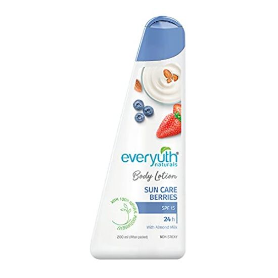 Picture of Everyuth Naturals Body Lotion Sun Care Berries 200ml