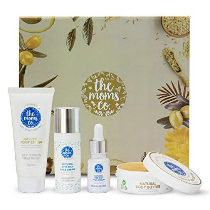 Picture of The Moms Co Complete Winter Care Set - For Nourished & Moisturized Skin with Cocoa & Shea Butter and Hyaluronic acid