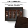 Picture of The Man Company Complete Coffee Face Care Kit for Men | Face Scrub, Face Wash, Face Pack, Face Serum & Face Cream | Aloe Vera, Hyaluronic Acid | Tan Removal, Deep Cleanser, Sun Protection | Soft, Supple Skin | Gift for Him - Set of 5