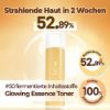 Picture of numbuzin No.3 Super Glowing Essence Toner | Fermented Ingredients, Niacinamide, Galactomyces, glowy skin radiance | Korean Skin Care for Face, 200ml