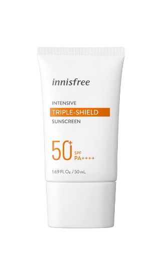 Picture of innisfree Intensive Triple Care Sunscreen Cream SPF 50+ PA++++, 50ml
