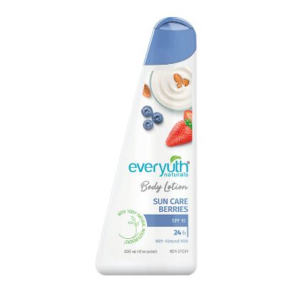 Picture of Everyuth Naturals Body Lotion Sun Care Berries 200ml